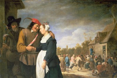 A Peasant Wedding by David Teniers the Younger